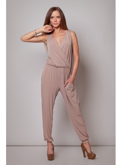 Dámský overal Figl 193 béžový