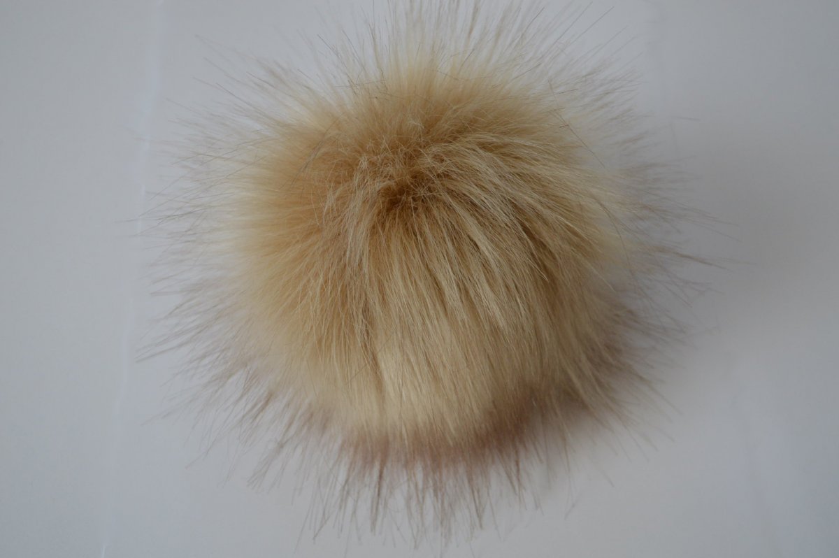 Bambule A21 - béžová s hnědými konci (velká)