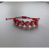 Náramek Shamballa s korálky