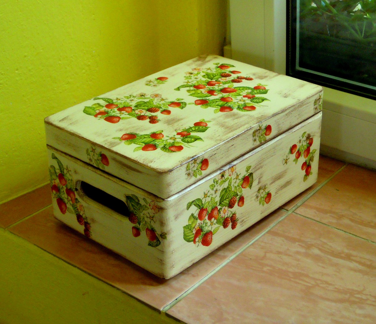 Jahodové potěšení - bedýnka - DBM-1