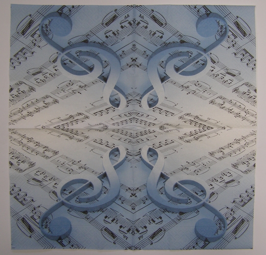 Ubrousek pro tvoření - 33 x 33 cm - R71