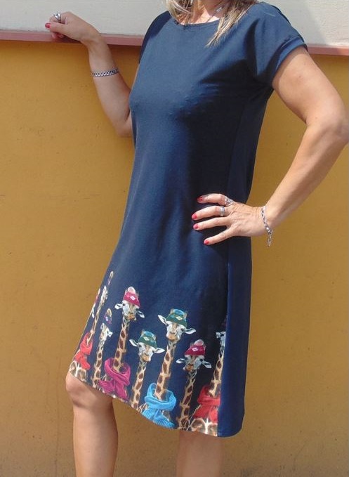 Šaty žirafy S - XXXL