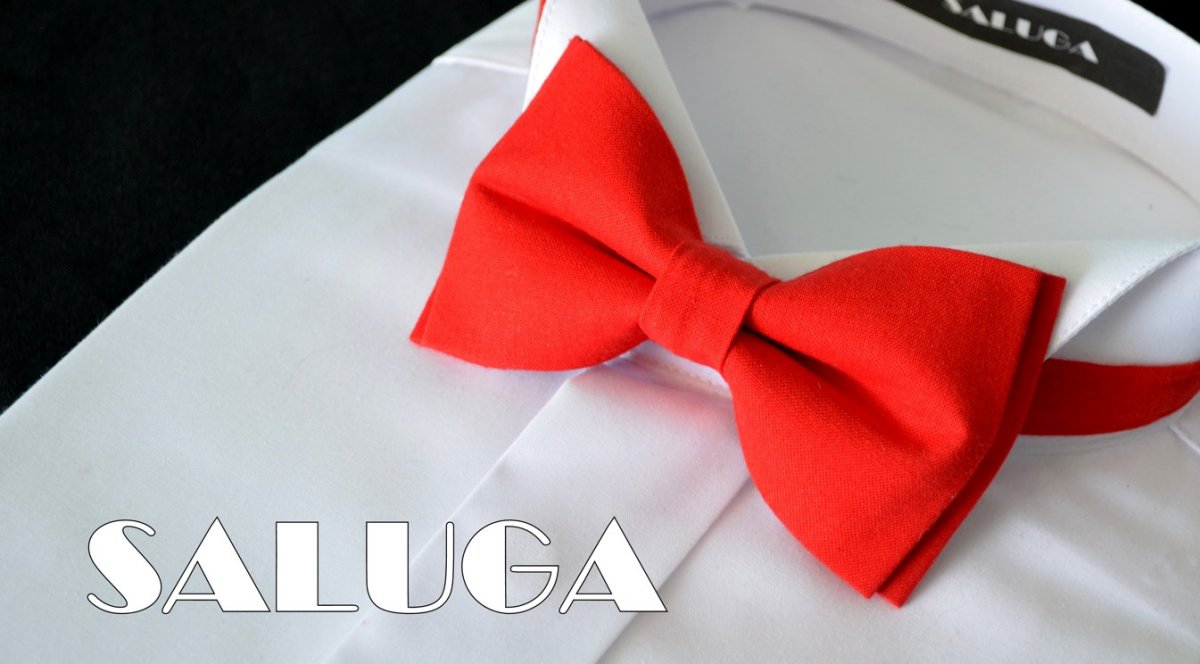 pánský motýlek červený