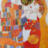 Polibek podle Klimta