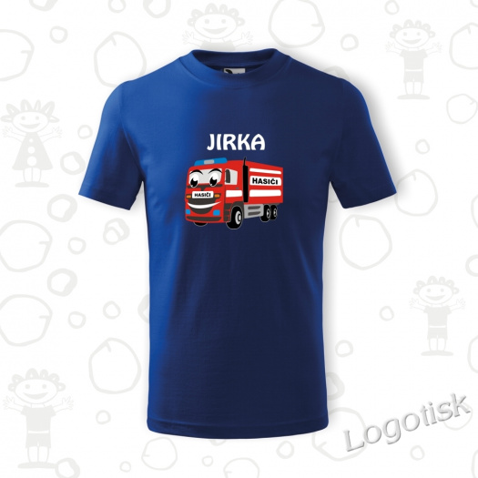 Dětské tričko HASIČI se jménem
