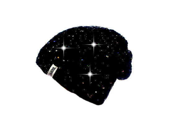 ČEPICE S LUREXEM A FLITRY 1343