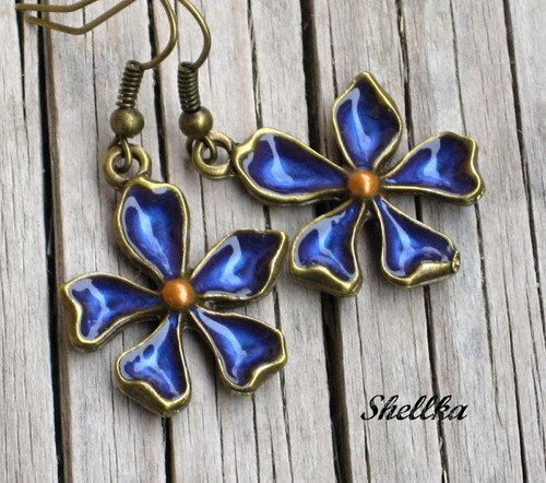 Náušnice,,MEADOW FLOWERS,, IX.