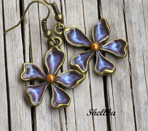 Náušnice,,MEADOW FLOWERS,, VIII.