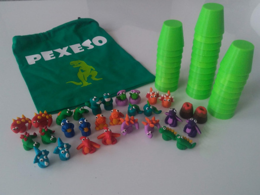 3D pexeso - Dinosauři