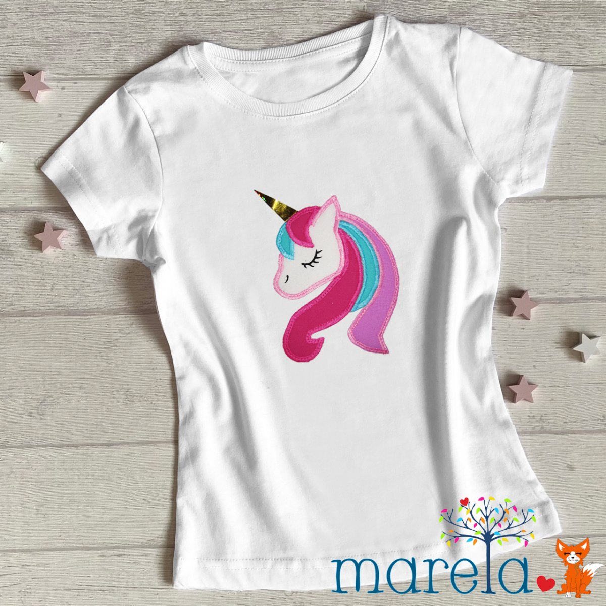 Dívčí tričko s jednorožcem