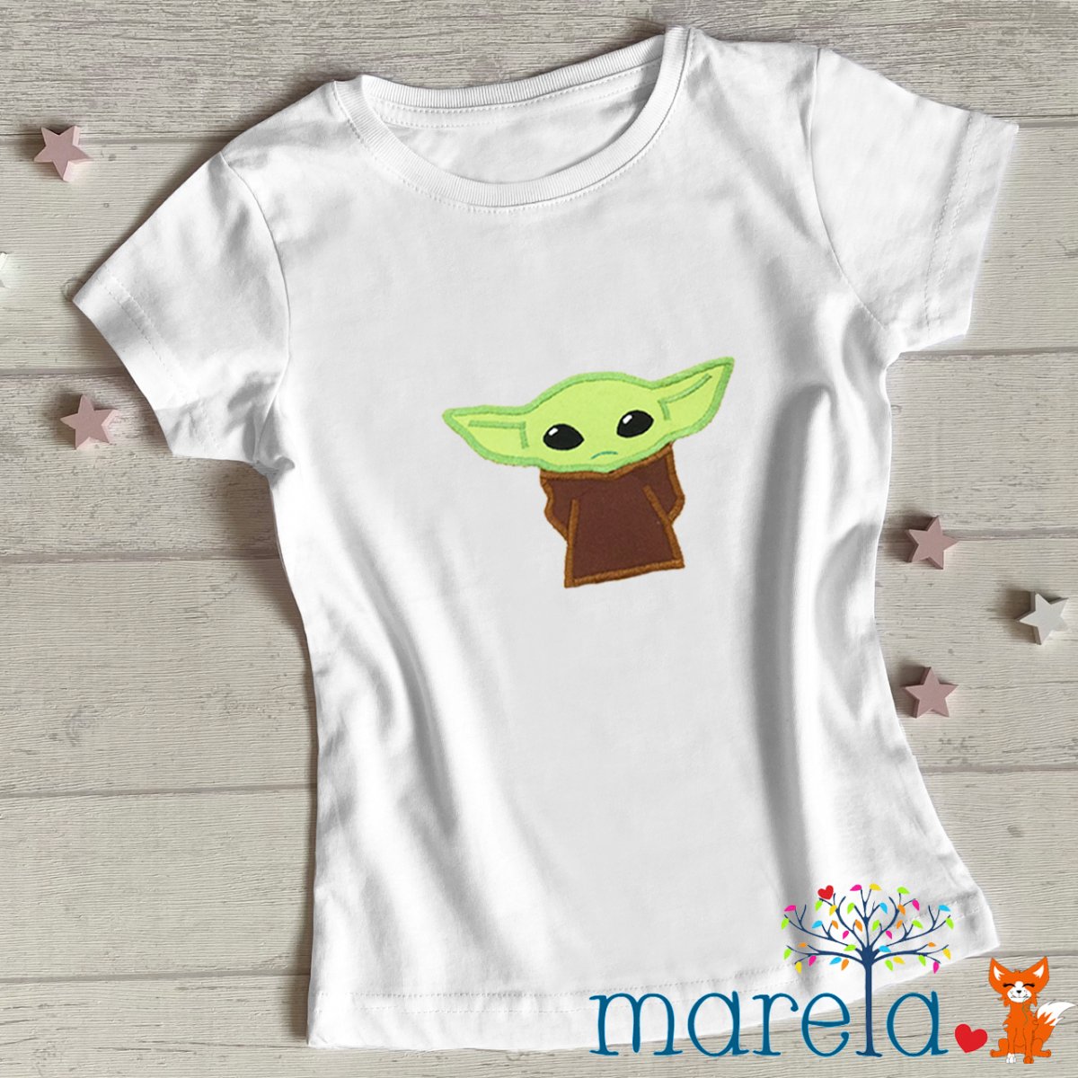 Dívčí tričko baby Yoda