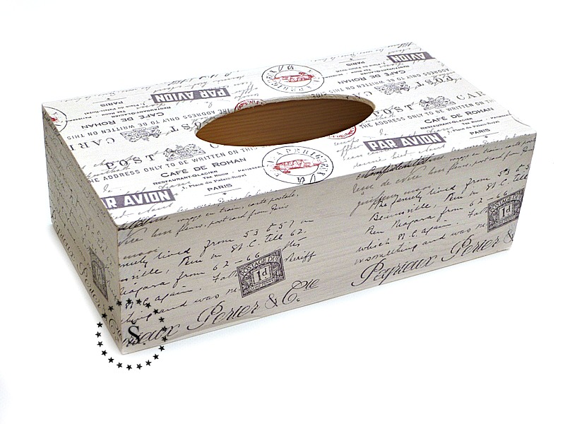 krabička - box na kapesníky