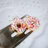 Donuty (jahoda+čoko náplň)