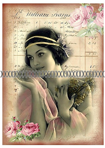 Bavlněná látka - panel  DP102