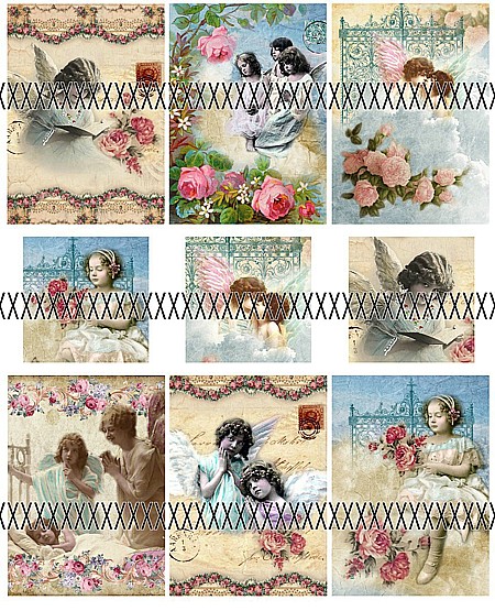 Sada nažehlovacích obrázků DP35