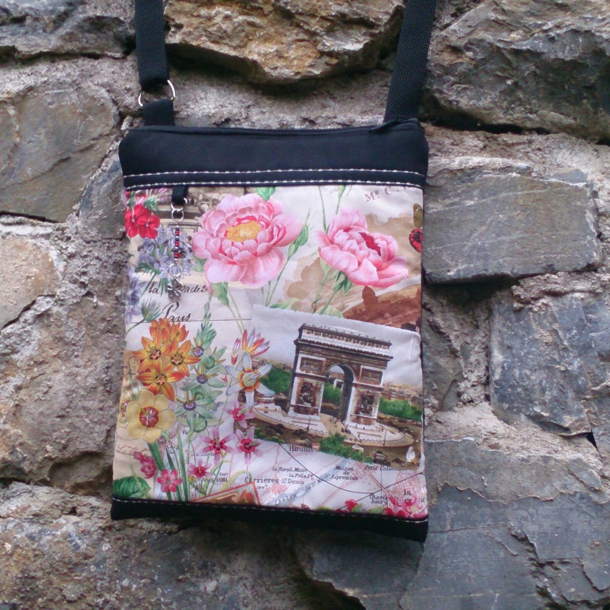 Kabelka Rozkvetlá Paříž 