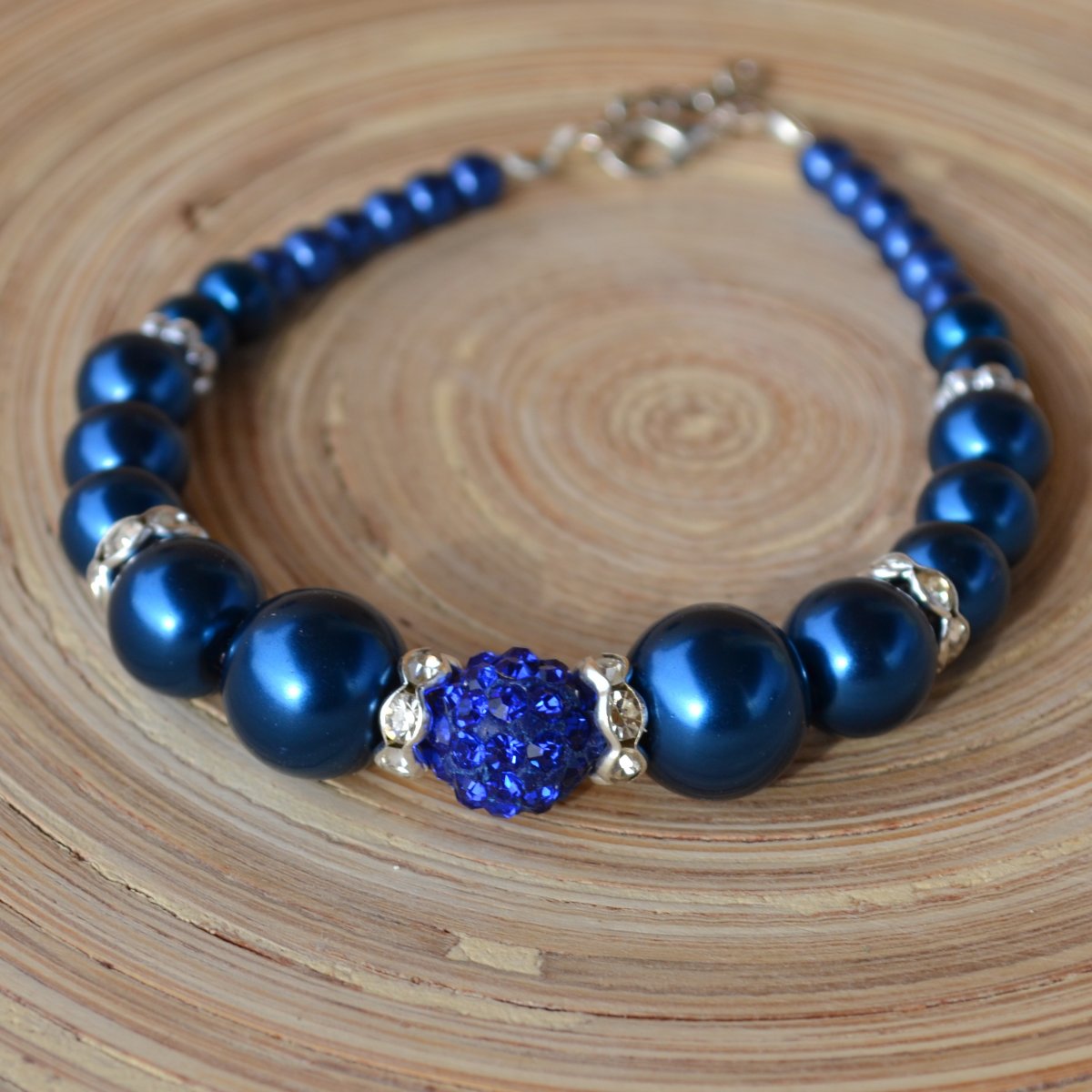 náramek - tmavě modrý