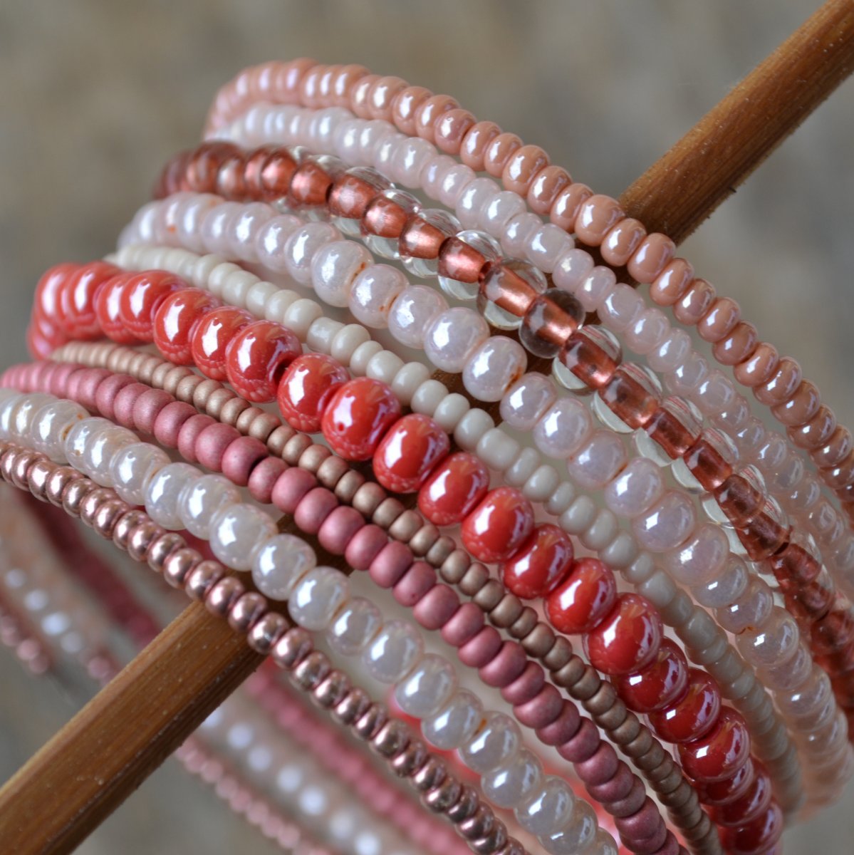 náramek - lososový