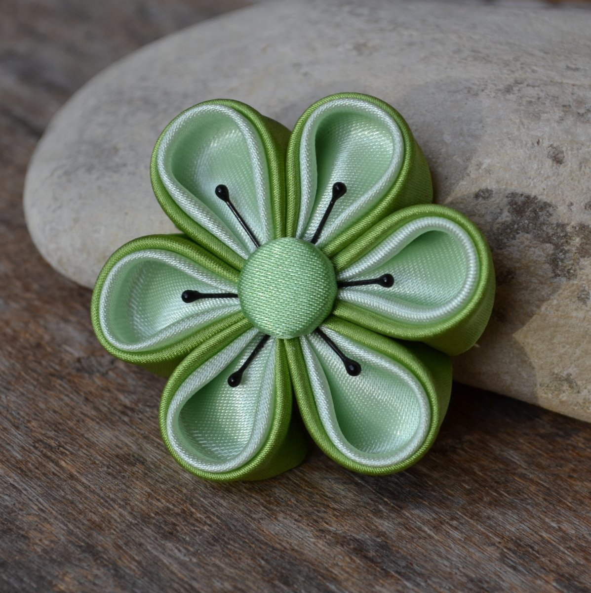 kanzashi květ - Grass