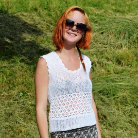 široký vzorek v pase