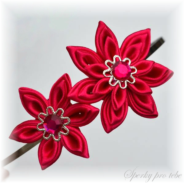 Čelenka Hana Kanzashi 