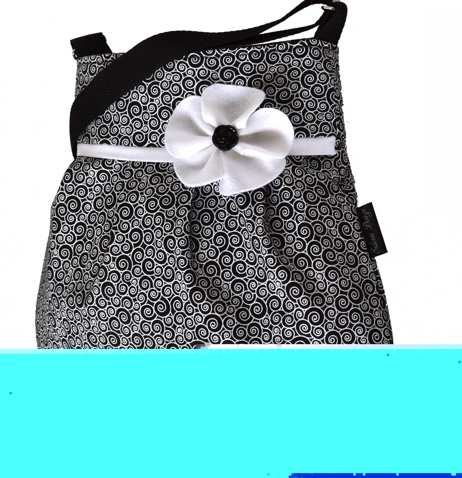 kabelka Černobílá klasika 2 malá šikovná