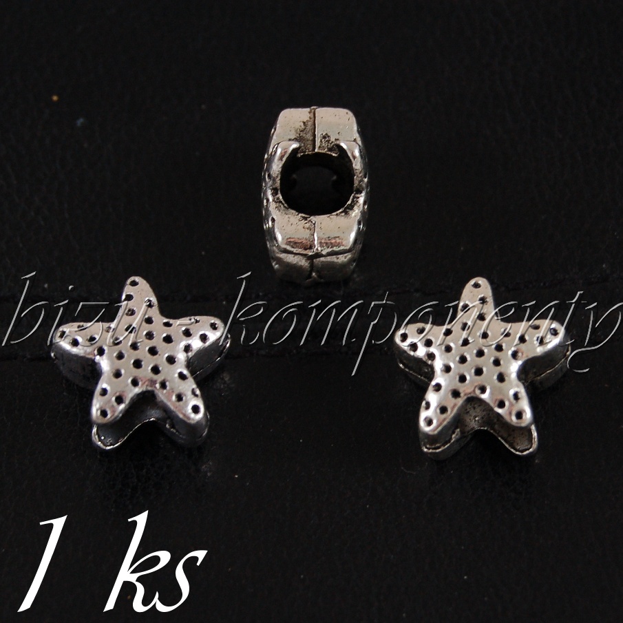 Kovový korálek hvězdice (28 0172)