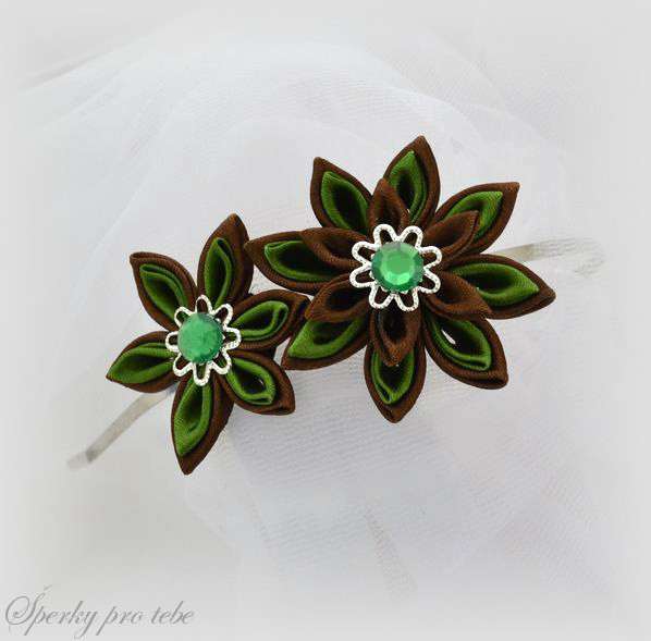 Čelenka Hana Kanzashi 