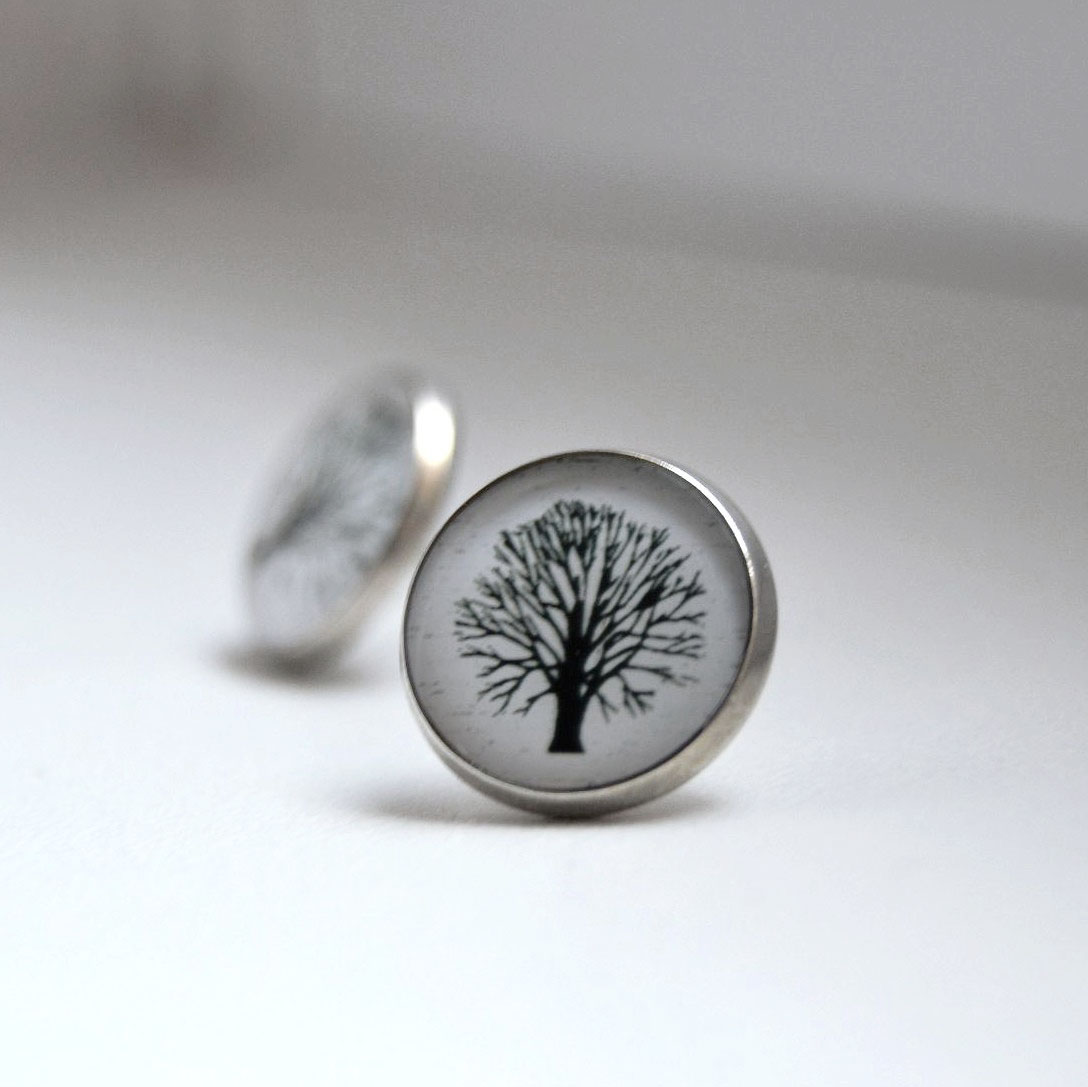 Pecky Milujeme stromy! černobílá