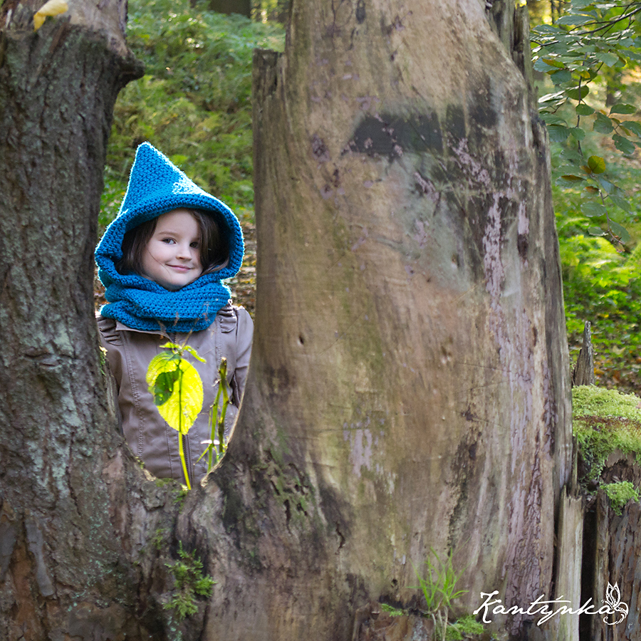 Dámská kapuce s nákrčníkem