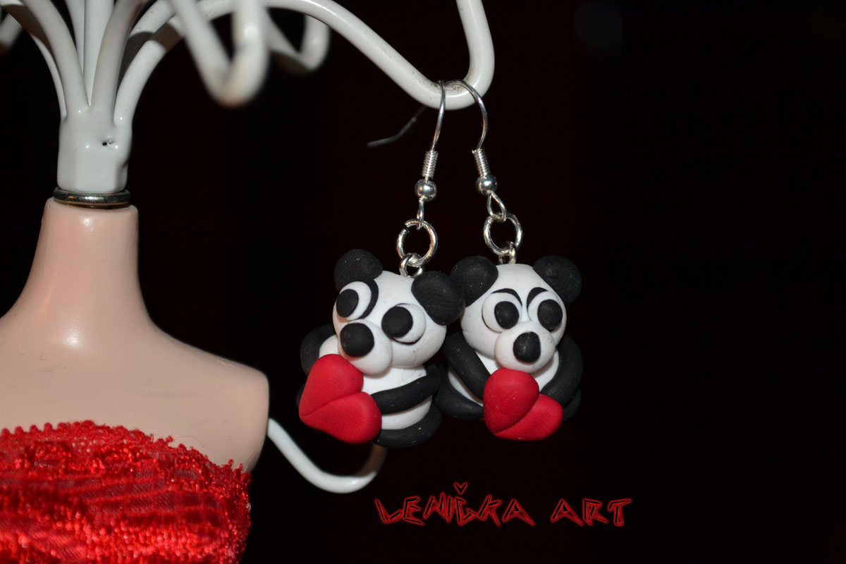 Pandové se srdíčkem 