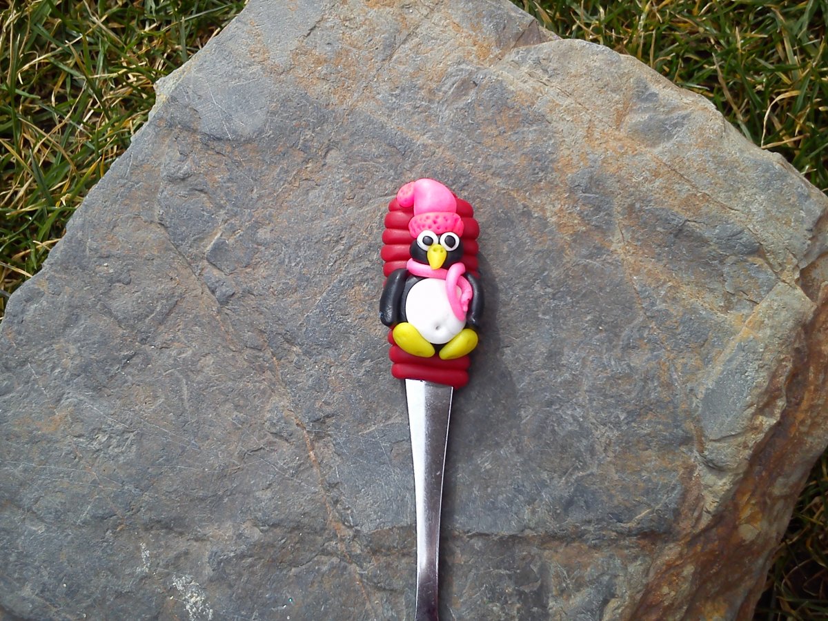 Čajová lžička  - tučňák