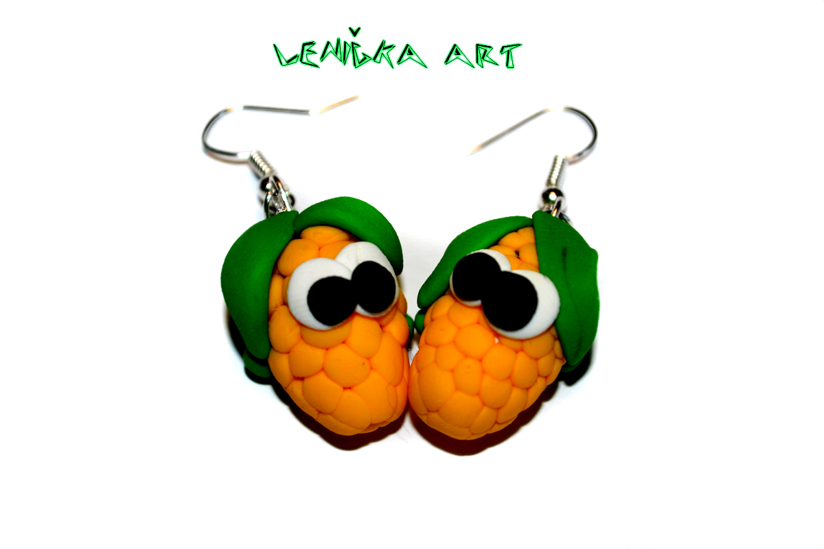 Kukuřičkové náušnice 