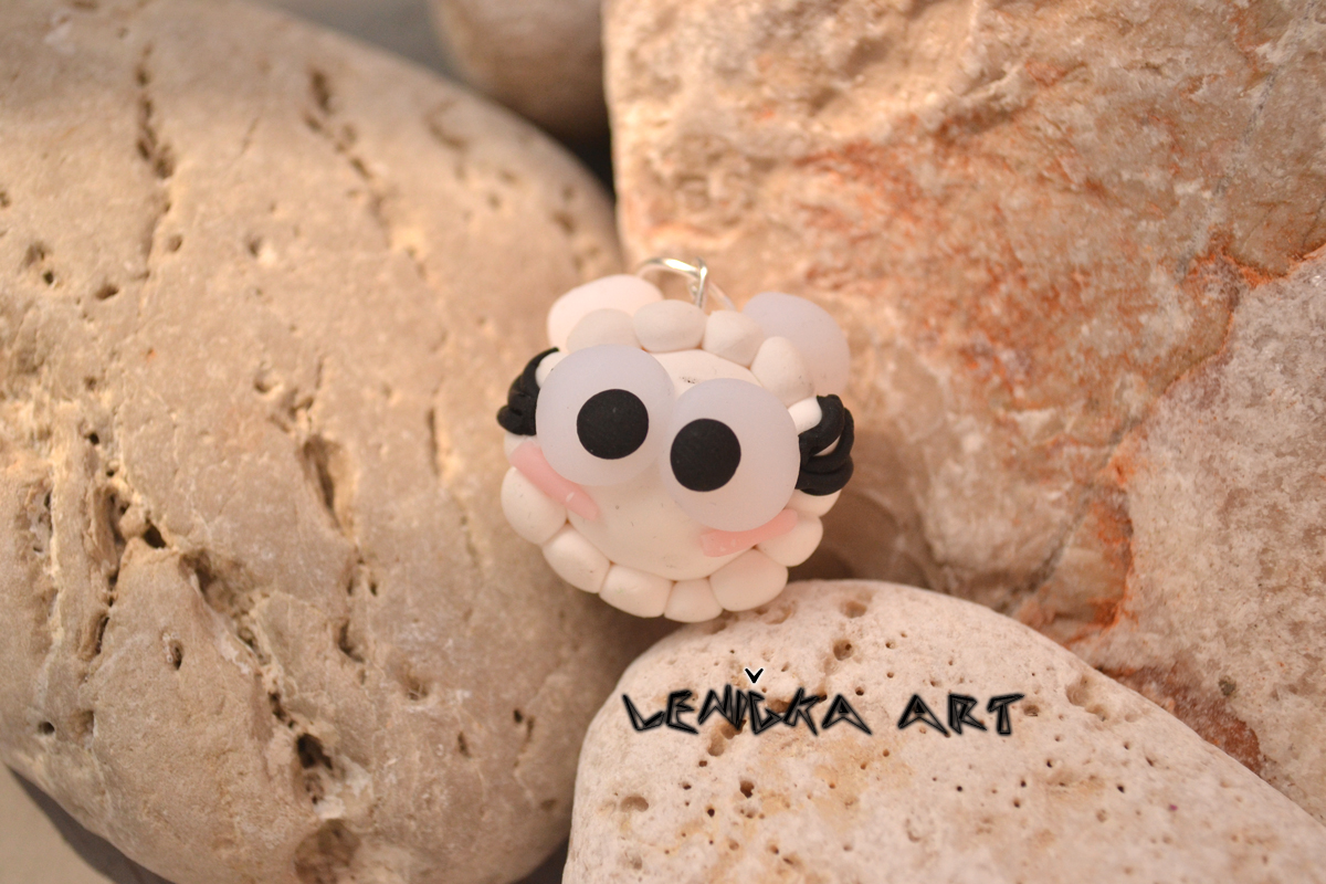 Snížkový Flumuf na řetízku 