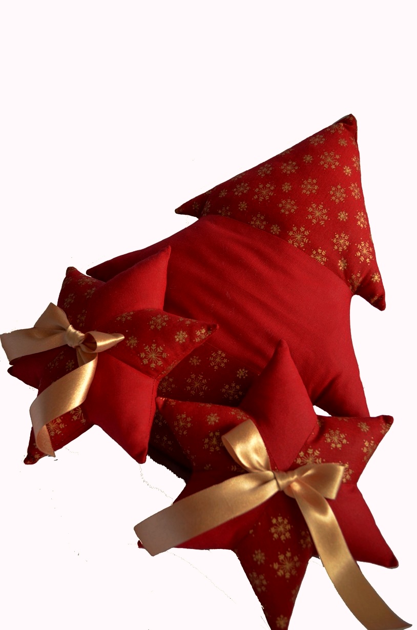 Sada vánočních dekorací - 3ks