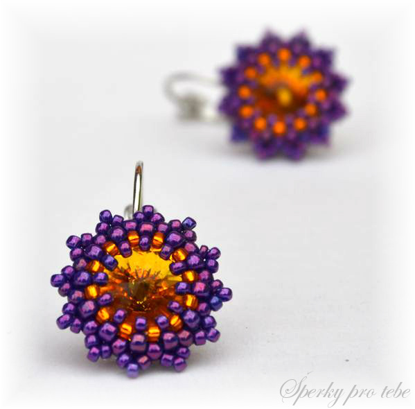 Náušničky Swarovski Elements Rivoli 