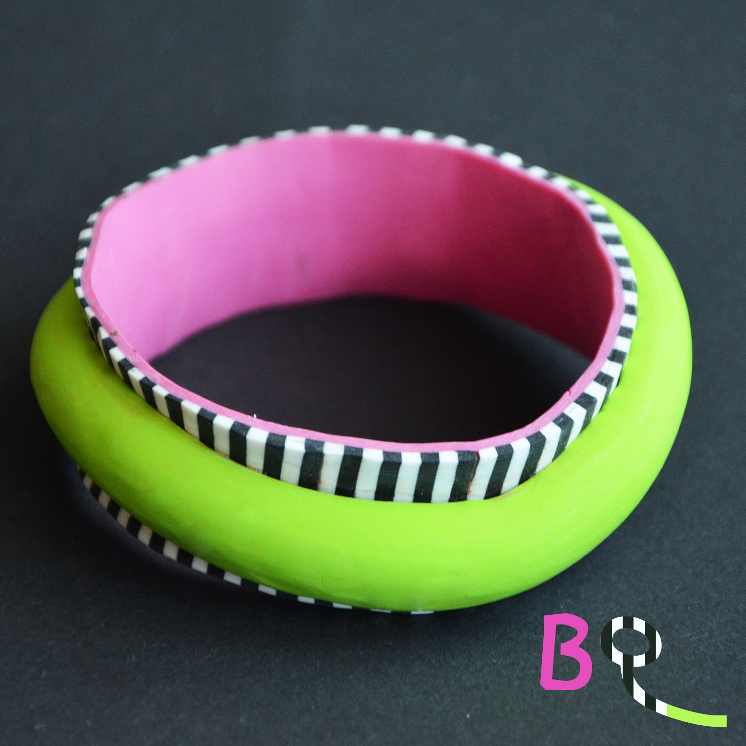 Raspberry & Apple Racing Bracelet