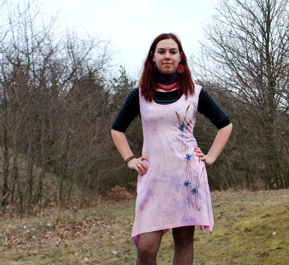 Tunikošatky něžné chrpové