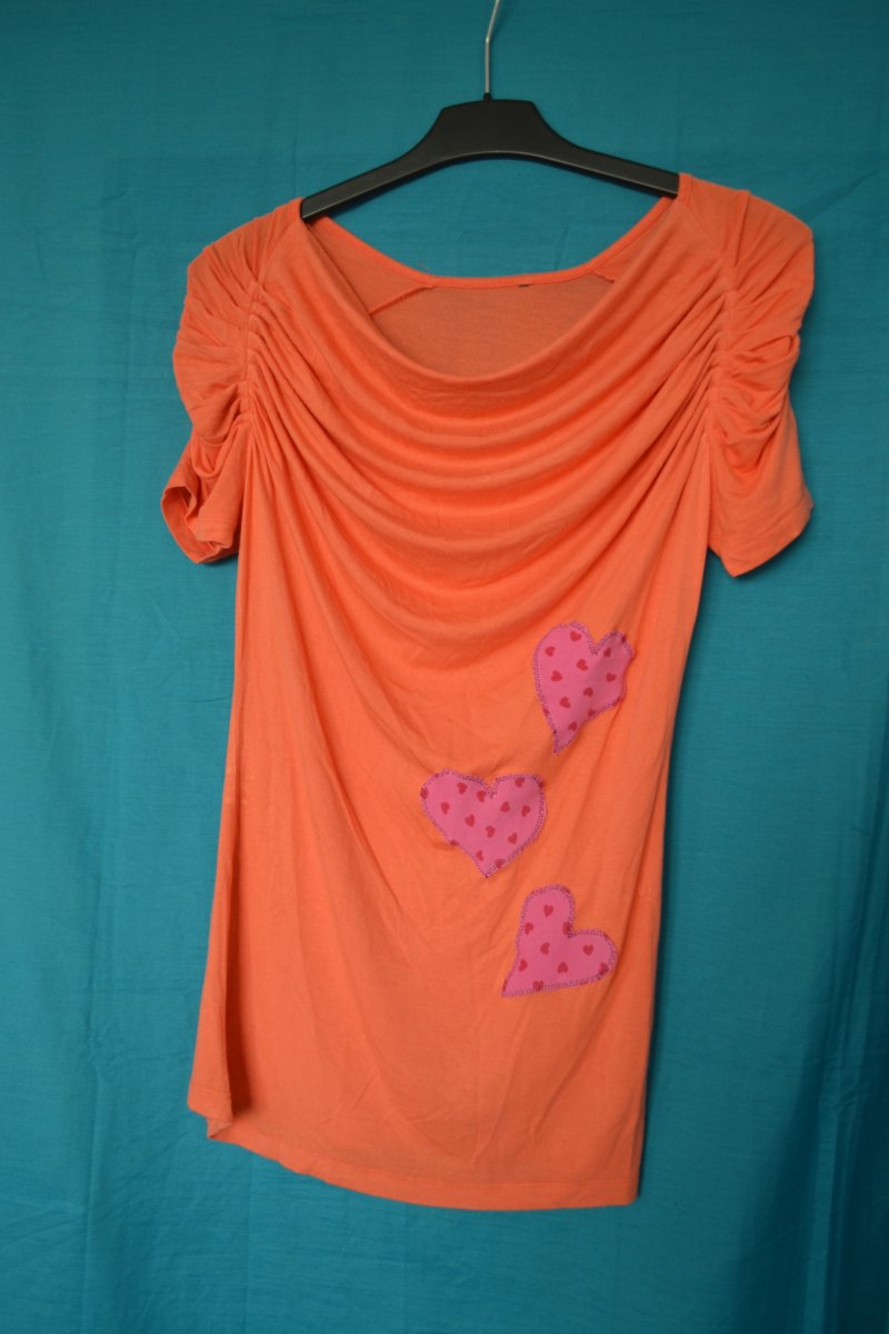 Recy tričko Tři křupavá srdíčka vel.38/40