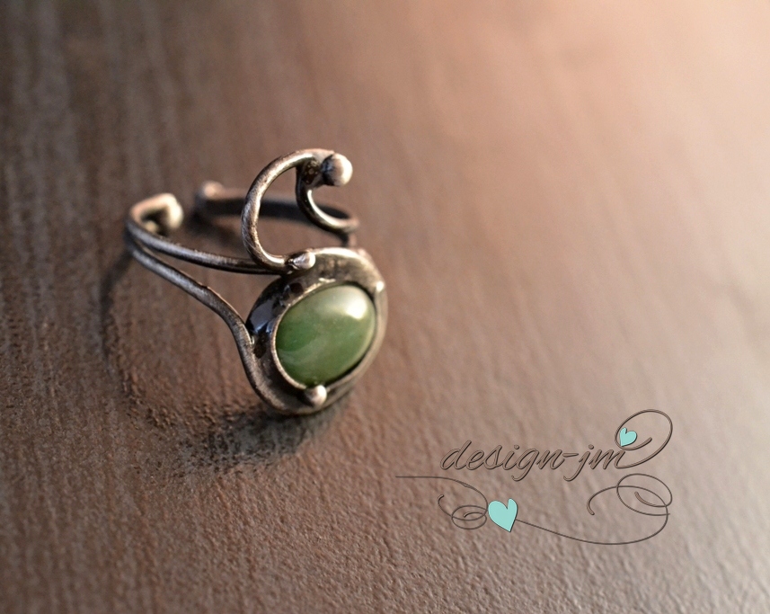 Prstýnek - serpentin