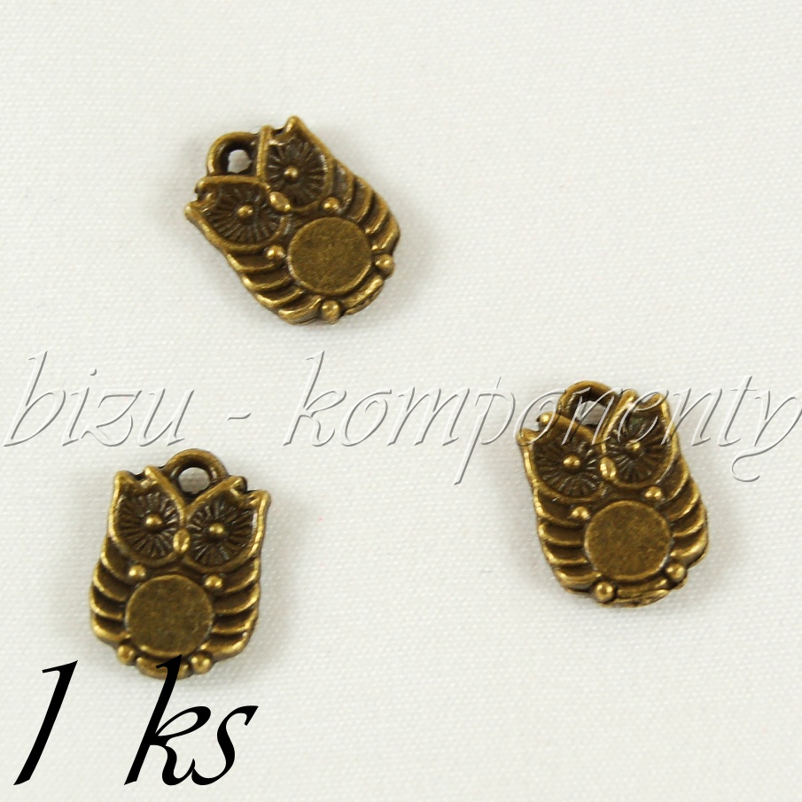 Malá sovička, bronzová barva (02 0314)