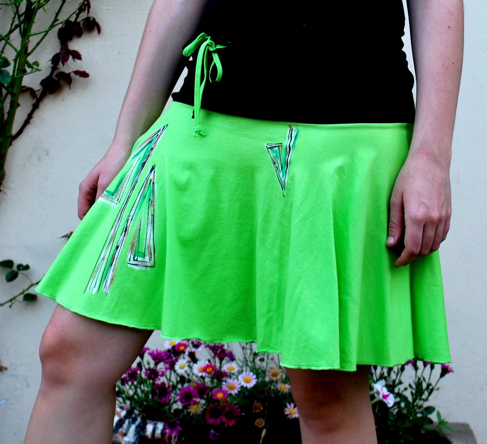 Neónová abstraktní