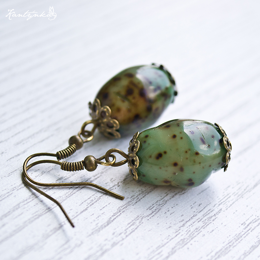 Starobronzové náušnice