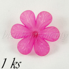 Sytě růžový akrylový květ (01 0166)