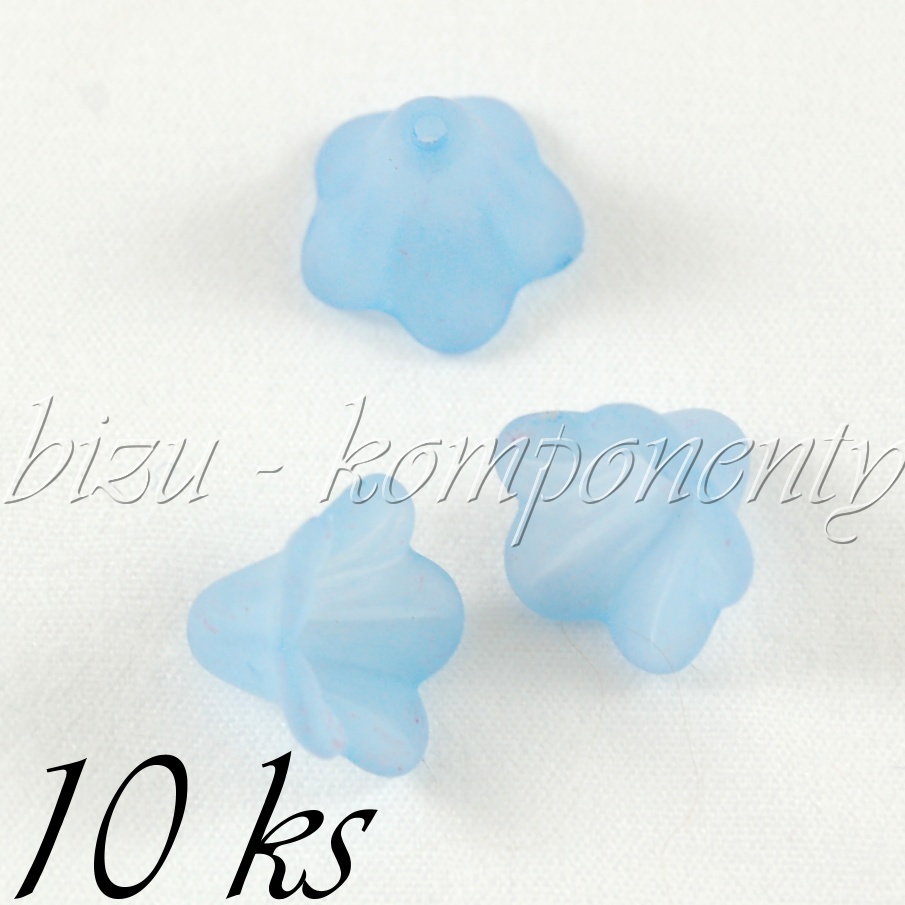 Světle modré akrylové zvonečky (01 0148)