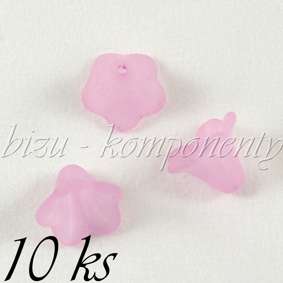 Světle fialové akrylové zvonečky (01 0152)