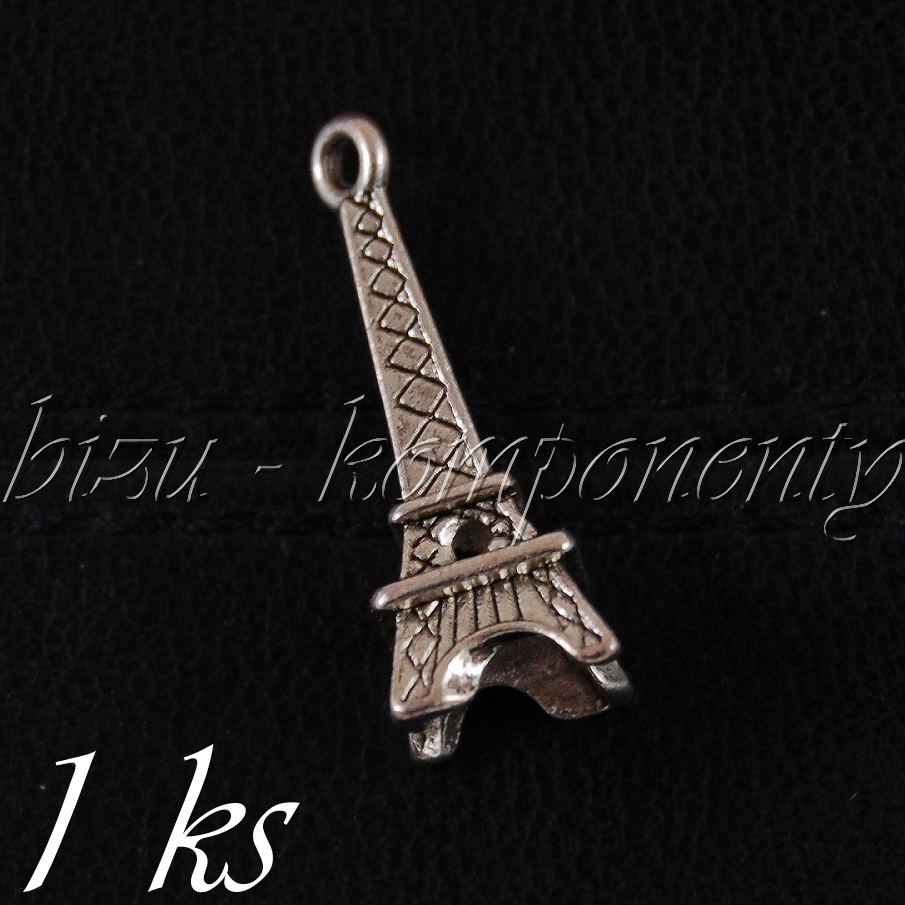 Malá 3D Eiffelovka, stříbrná barva (02 0810)