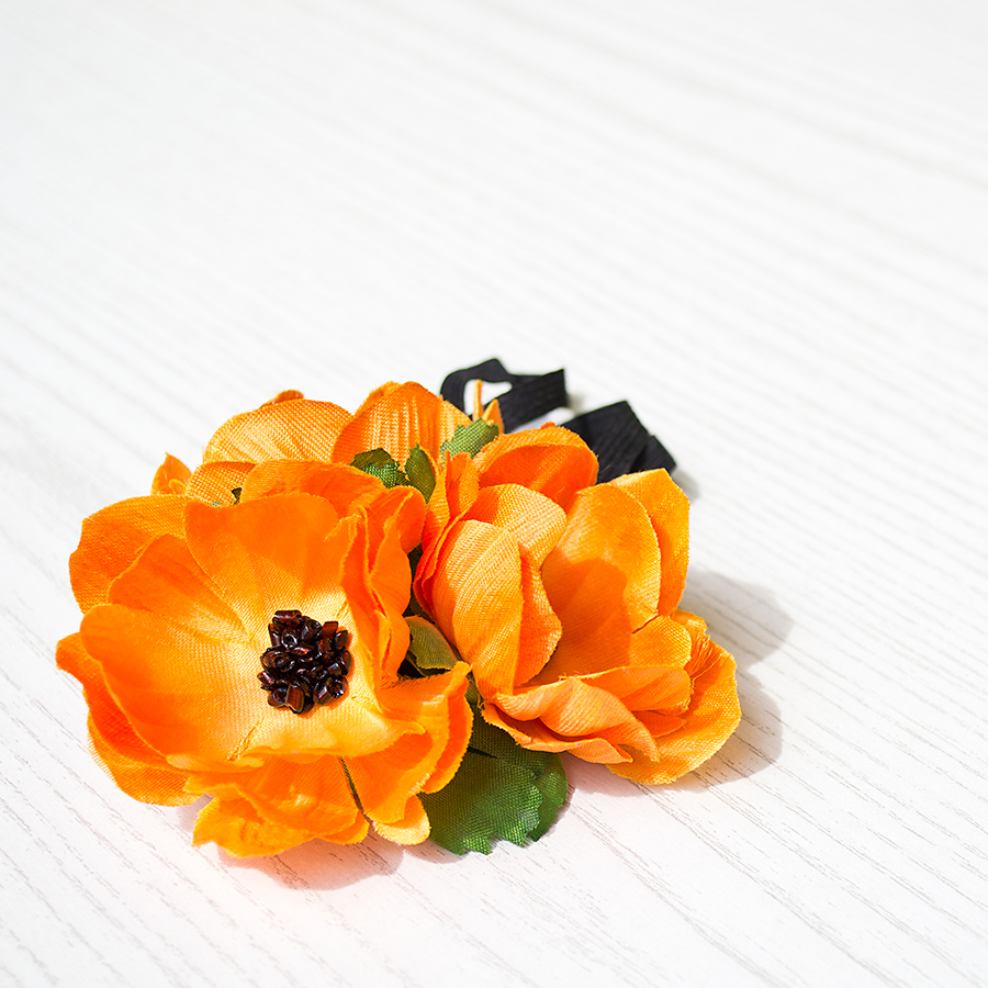 Čelenka s květinami