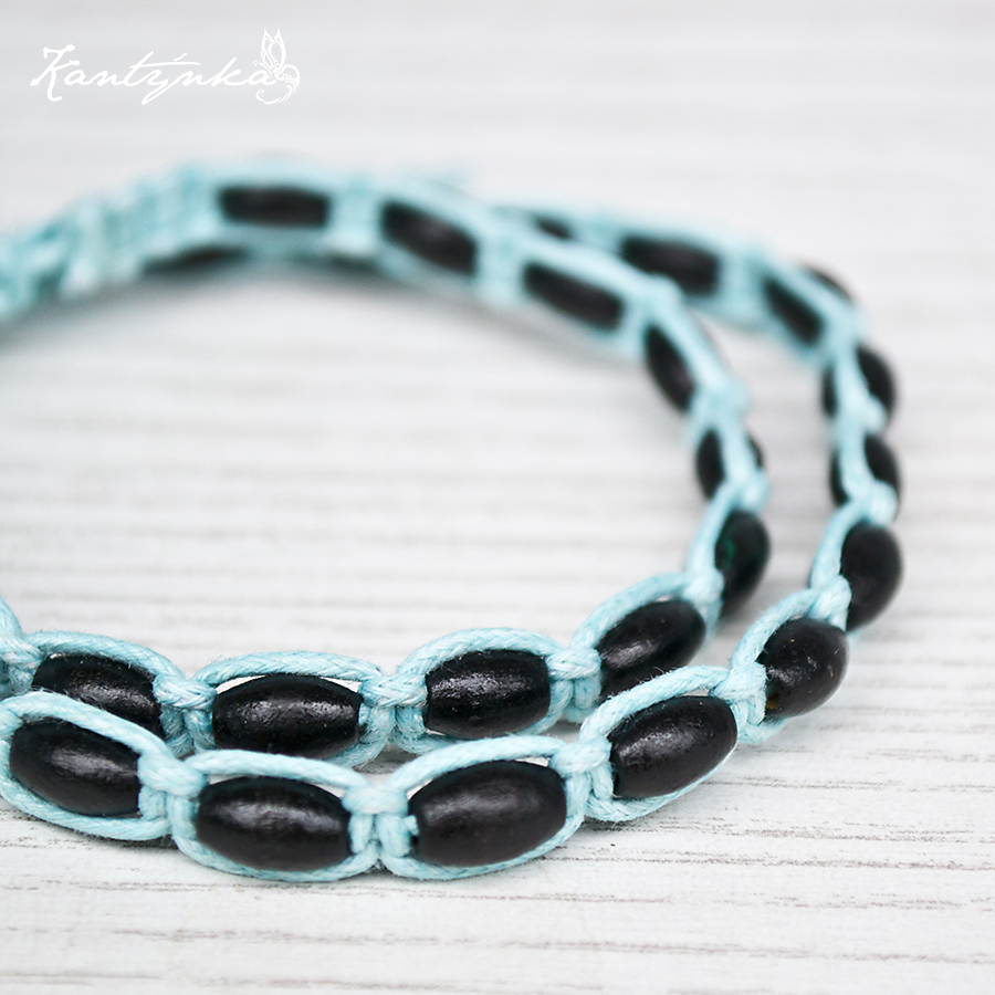 Sada macramé náramků pro ni a pro něho