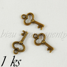 Maličký klíček, bronzová barva (02 0921)